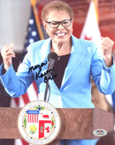 Karen Bass Signed Autographed 8x10 Photo PSA/DNA Authenticated