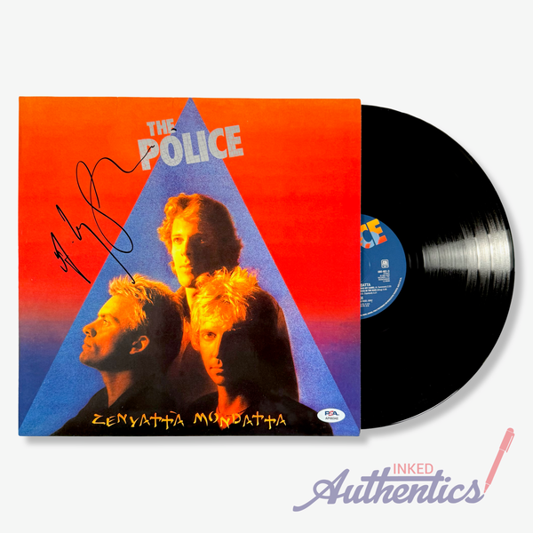 Andy Summers Signed Autographed Vinyl LP “Zenyatta Mondatta” PSA/DNA Authenticated