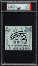 Big Boi Signed Autographed Ticket Stub “The Stank Love Tour” Tour 3/9/01 PSA/DNA 10 Gem Mint