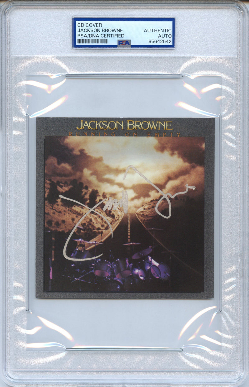 Jackson Browne Signed Autographed CD Cover "Running on Empty" PSA/DNA Authenticated