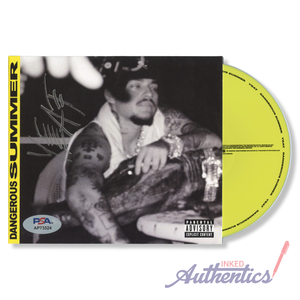 Yeat Signed Autographed CD “DANGEROUS SUMMER” PSA/DNA Authenticated