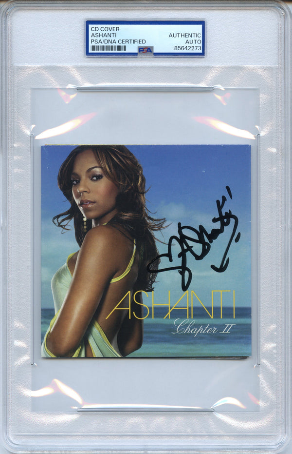 Ashanti Signed Autographed CD Cover “Chapter II” PSA/DNA Authenticated