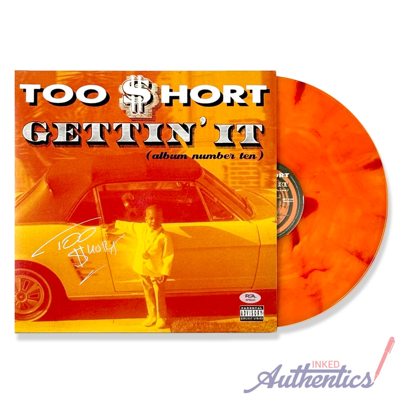 Too Short Signed Autographed Vinyl LP “Gettin’ It” PSA/DNA Authenticated