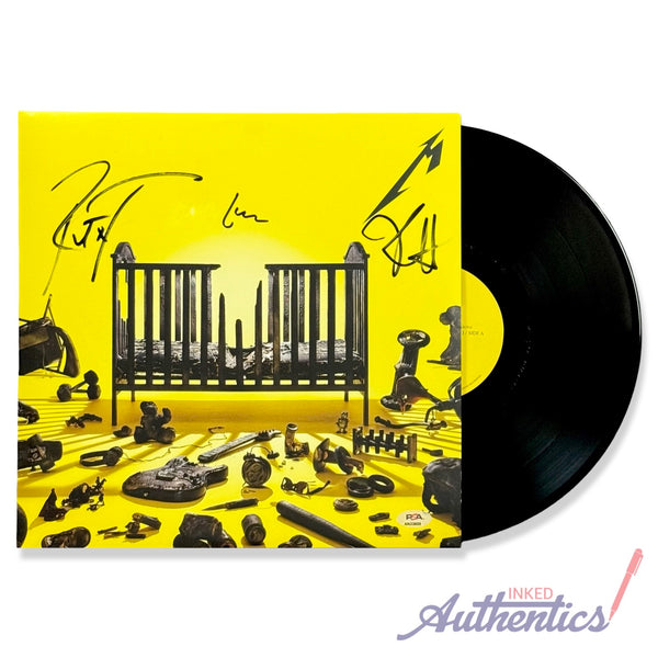 Metallica Signed Autographed Vinyl LP “72 Seasons” PSA/DNA Authenticated