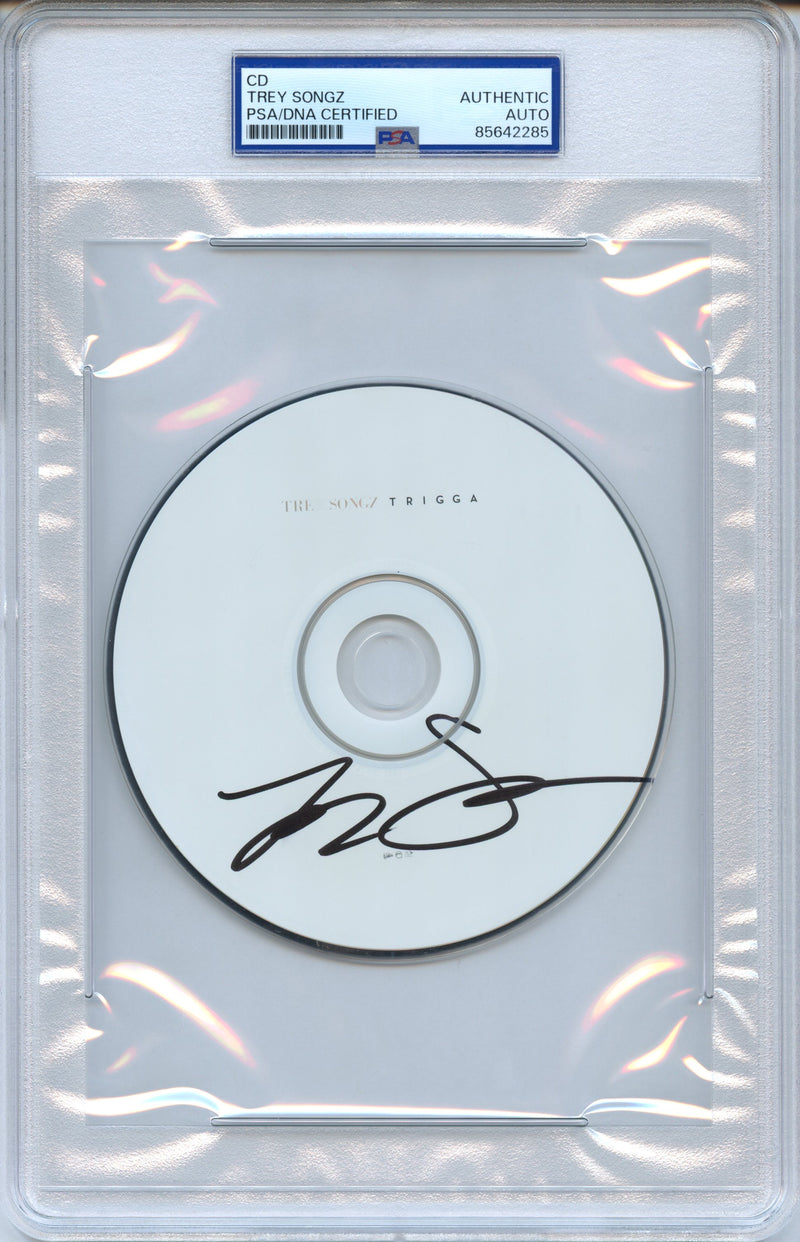 Trey Songz Signed Autographed CD “Trigga” PSA/DNA Authenticated