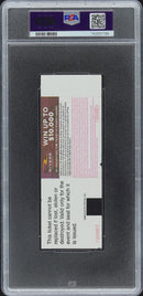 Chris Brown Signed Autographed Full Ticket “Between The Sheets” Tour 2/27/15 PSA/DNA Authenticated