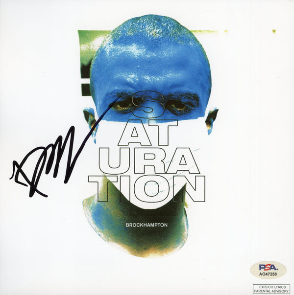BROCKHAMPTON Signed 8x8 Photo “SATURATION” PSA/DNA Authenticated