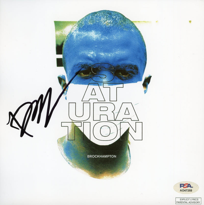 BROCKHAMPTON Signed 8x8 Photo “SATURATION” PSA/DNA Authenticated