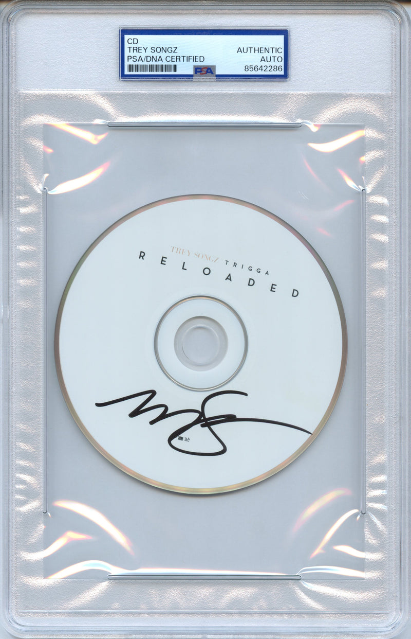 Trey Songz Signed Autographed CD “Trigga Reloaded” PSA/DNA Authenticated