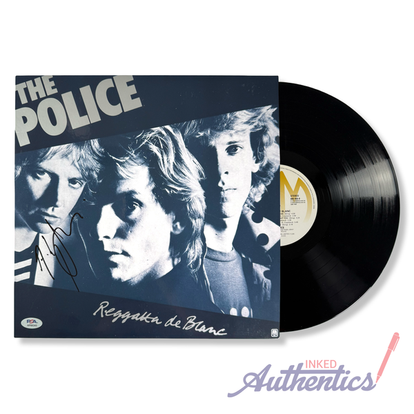 Andy Summers Signed Autographed Vinyl LP “Reggatta de Blanc” PSA/DNA Authenticated