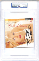 Christina Aguilera Signed Autographed CD Cover “Back To Basics” PSA/DNA Authenticated