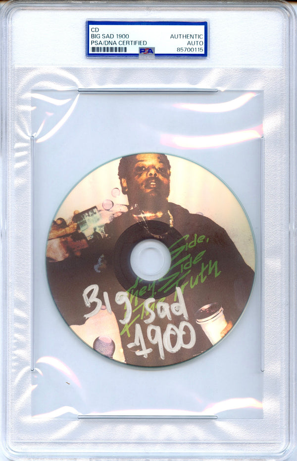 Big Sad 1900 Signed Autographed CD "My Side, They Side & The Truth" PSA/DNA Authenticated