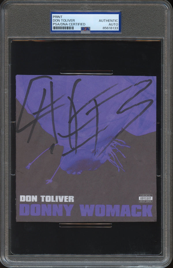 Don Toliver Signed Autographed Photo “Donny Womack” PSA/DNA Authenticated