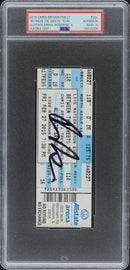 Chris Brown Signed Autographed Full Ticket “Between The Sheets” Tour 2/27/15 PSA/DNA 10 Gem Mint