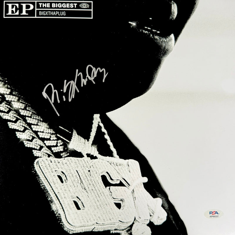 BigXthaPlug Signed Autographed 12x12 Photo “THE BIGGEST” PSA/DNA Authenticated