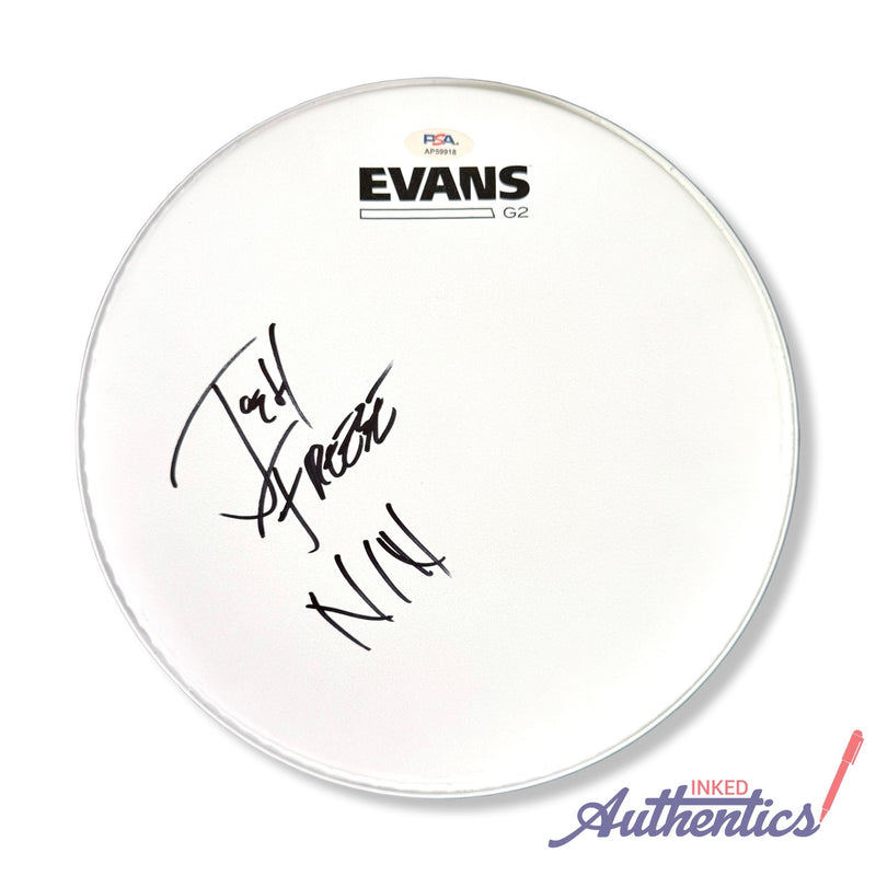 Josh Freese Signed Autographed 10" Drumhead PSA/DNA Authenticated