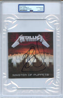 Kirk Hammett Signed Autographed CD Cover “Master Of Puppets” PSA/DNA Authenticated