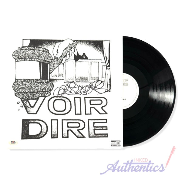Earl Sweatshirt Signed Autographed Vinyl LP "Voir Dire" PSA/DNA Authenticated