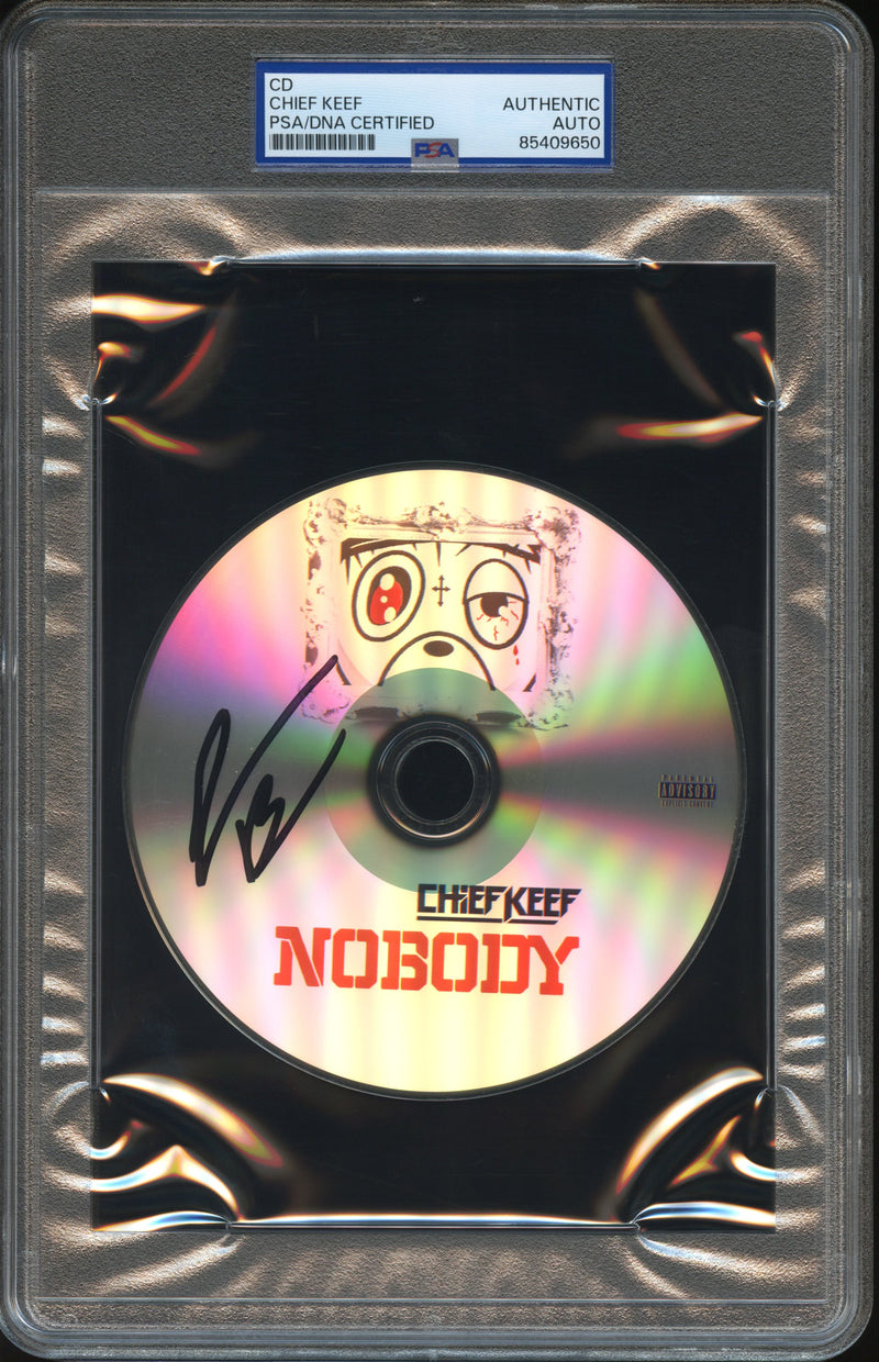 Chief Keef Signed Autographed CD “Nobody” PSA/DNA Authenticated
