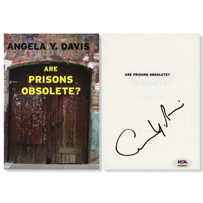 Angela Davis Signed Autographed “Are Prisons Obsolete?” Paperback Book PSA/DNA Authenticated
