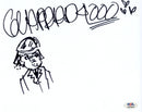 Guapdad 4000 Signed Autographed 8x10 Sketch PSA/DNA Authenticated