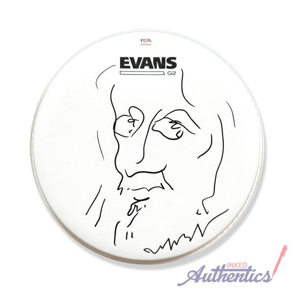 Jeff Bridges Signed Autographed 10” Drumhead PSA/DNA Authenticated