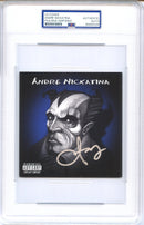Andre Nickatina Signed Autographed CD Cover "Bullets,Blunts, N Ah Big Bank Roll" PSA/DNA Authenticated