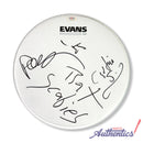 The Damned Signed Autographed 10" Drumhead PSA/DNA Authenticated