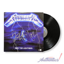Metallica Signed Autographed Vinyl LP “Ride the Lightning” Metallica Beckett Authenticated