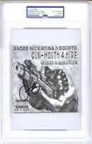 Andre Nickatina Signed Autographed CD Cover "Gun-Mouth 4 hire Horns and Halos