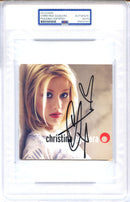 Christina Aguilera Signed Autographed CD Cover “Christina Aguilera” PSA/DNA Authenticated