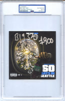 Big Sad 1900 Signed Autographed CD Cover "60 Days In Seattle" PSA/DNA Authenticated