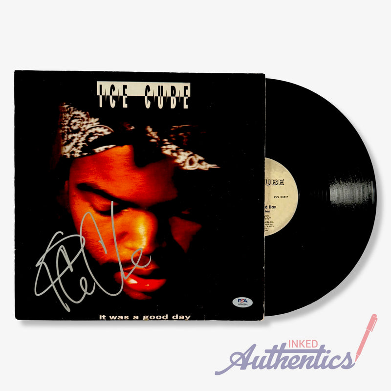 Ice Cube Signed Autographed Vinyl LP “It Was a Good Day” PSA/DNA Authenticated