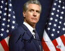 Gavin Newsom Signed Autographed 8x10 Photo PSA/DNA Authenticated