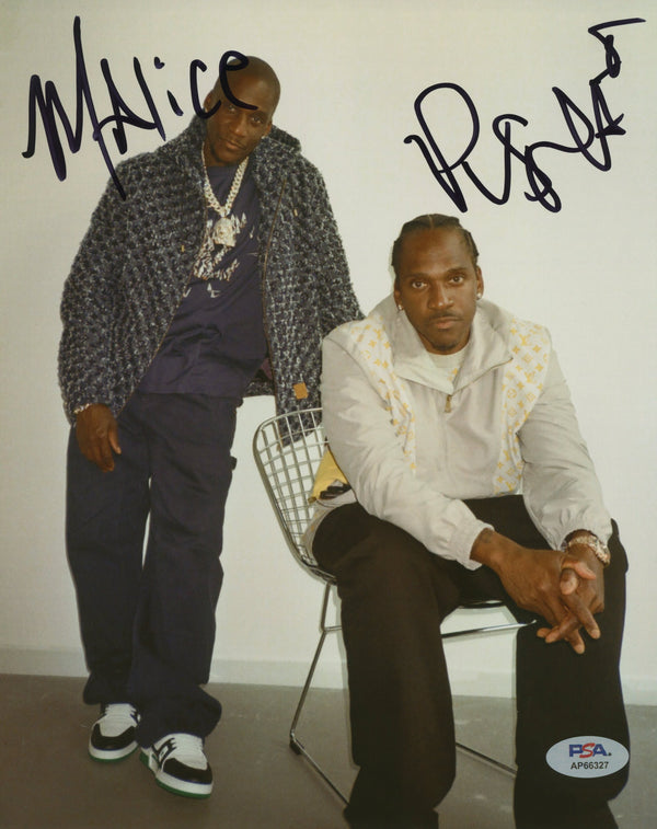 Clipse Signed Autographed 8x10 Photo PSA/DNA Authenticated