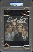 Ralf Hutter Signed CD Cover "Trans-Europe Express" PSA/DNA Authenticated