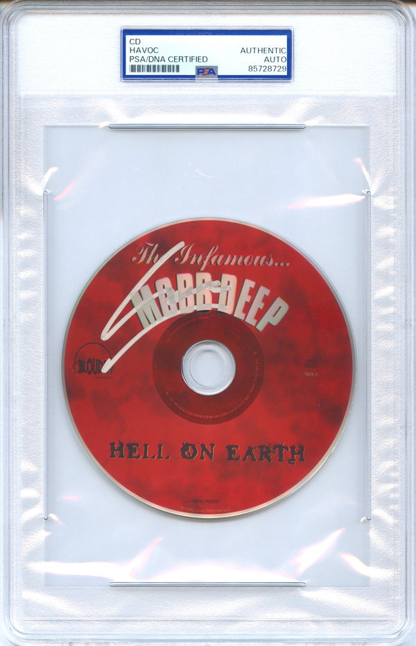 Havoc Signed Autographed CD “Hell On Earth” PSA/DNA Authenticated