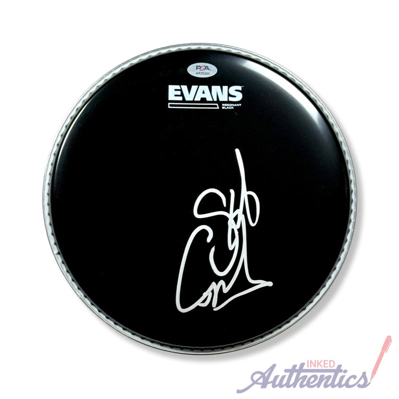 Stewart Copeland Signed Autographed 10” Drumhead PSA/DNA Authenticated