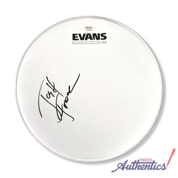 Josh Freese Signed Autographed 10" Drumhead PSA/DNA Authenticated