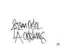 Estevan Oriol Signed Autographed 8.5x11 Sketch PSA/DNA Authenticated