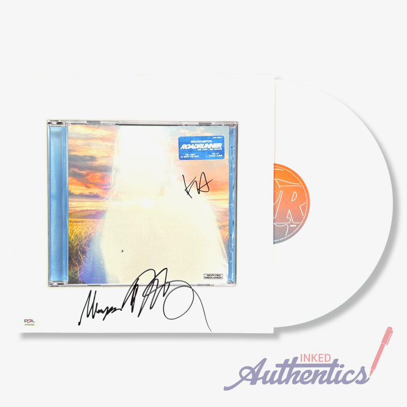 BROCKHAMPTON Signed Vinyl LP “Roadrunner: New Light, New Machine” PSA/DNA Authenticated