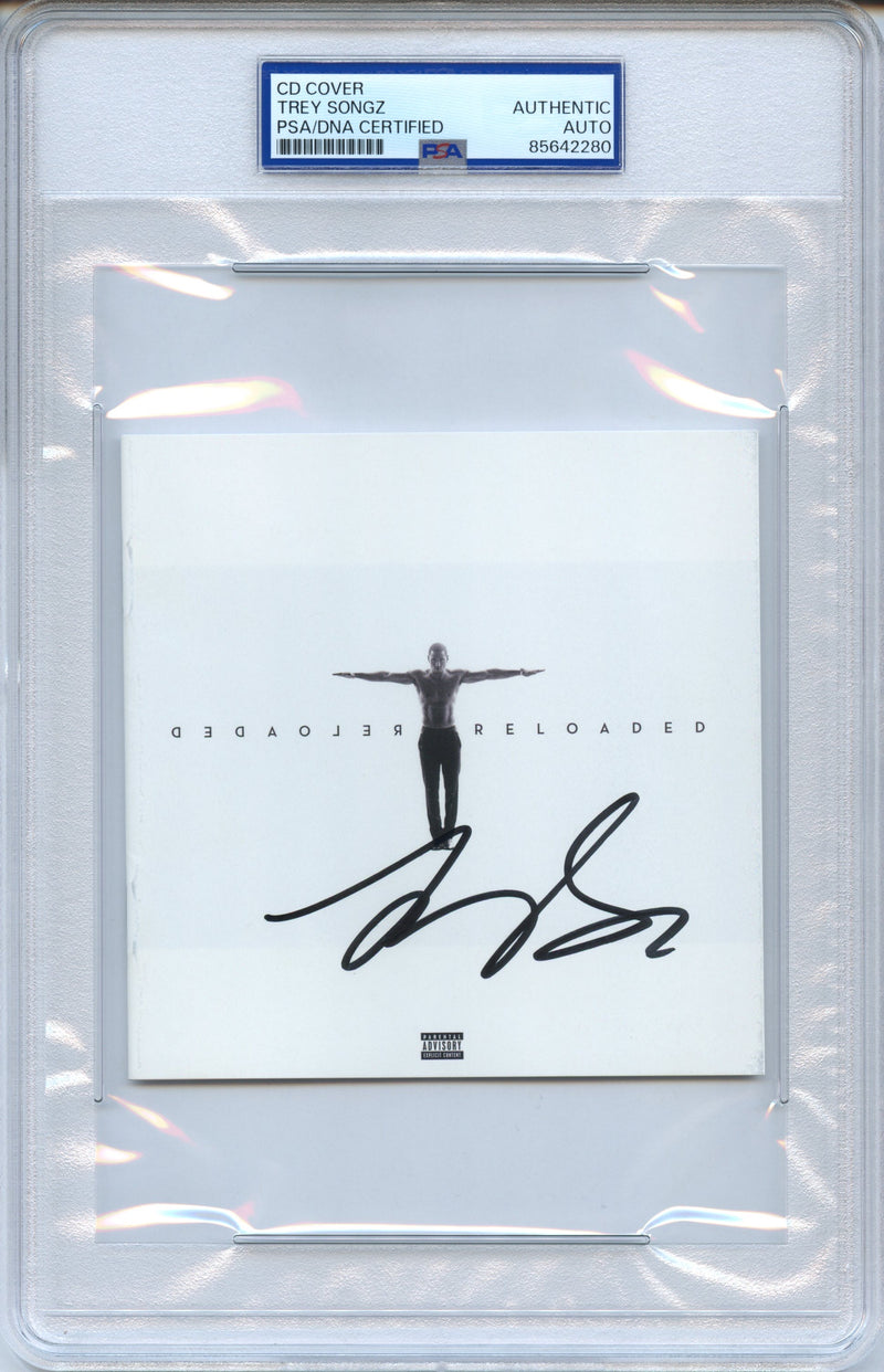 Trey Songz Signed Autographed CD Cover “Trigga Reloaded” PSA/DNA Authenticated