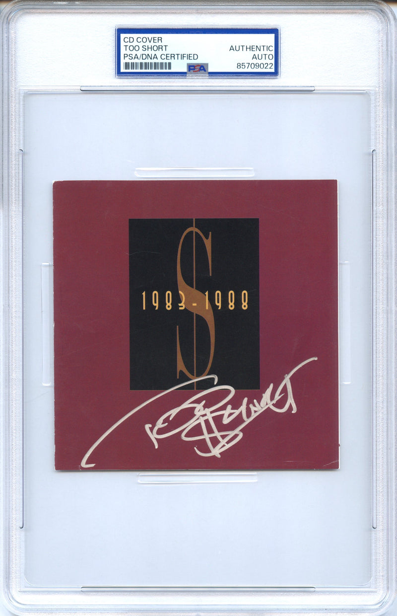 Too Short Signed Autographed CD Cover “Greatest Hits Vol. 1: The Player Years” PSA/DNA Authenticated