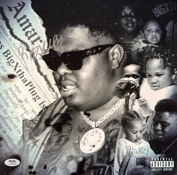 BigXthaPlug Signed Autographed 12x12 Photo “Amar” PSA/DNA Authenticated