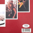 Metallica Signed Autographed Vinyl LP “Master Of Puppets” PSA/DNA Authentic