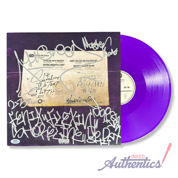 Shoreline Mafia Signed Autographed Vinyl LP "ShorelineDoThatShit” PSA/DNA Authenticated