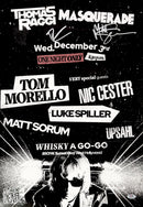 Thomas Raggi & Matt Sorum Signed Autographed 16x23 Concert Poster 12/3/25 PSA/DNA Authenticated
