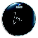 Lars Ulrich Signed Autographed 10”Drumhead Beckett Authentic