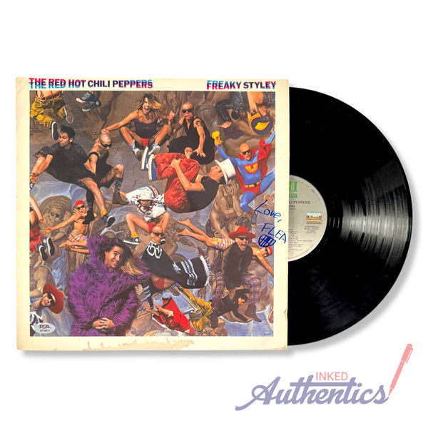 Flea Signed Autographed Vinyl LP "Freaky Styley" PSA/DNA Authenticated