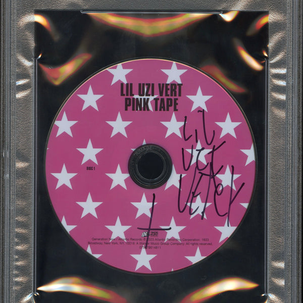 Lil Uzi Vert Signed Autographed CD “Pink Tape” PSA/DNA Authenticated